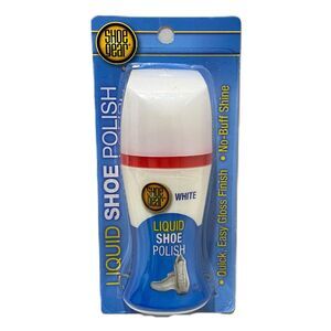 Shoe Gear Liquid Shoe Polish White Gloss Finish 1.68 Oz 2018